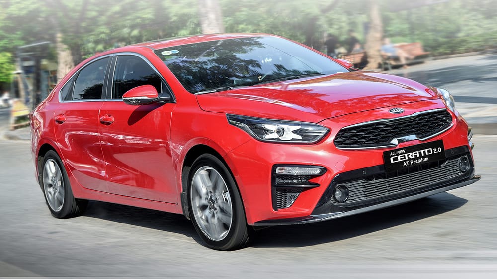 Kia Cerato, sedan hạng C, đánh giá xe, so sánh xe, mua xe, thuê xe tự lái, BonbonCar