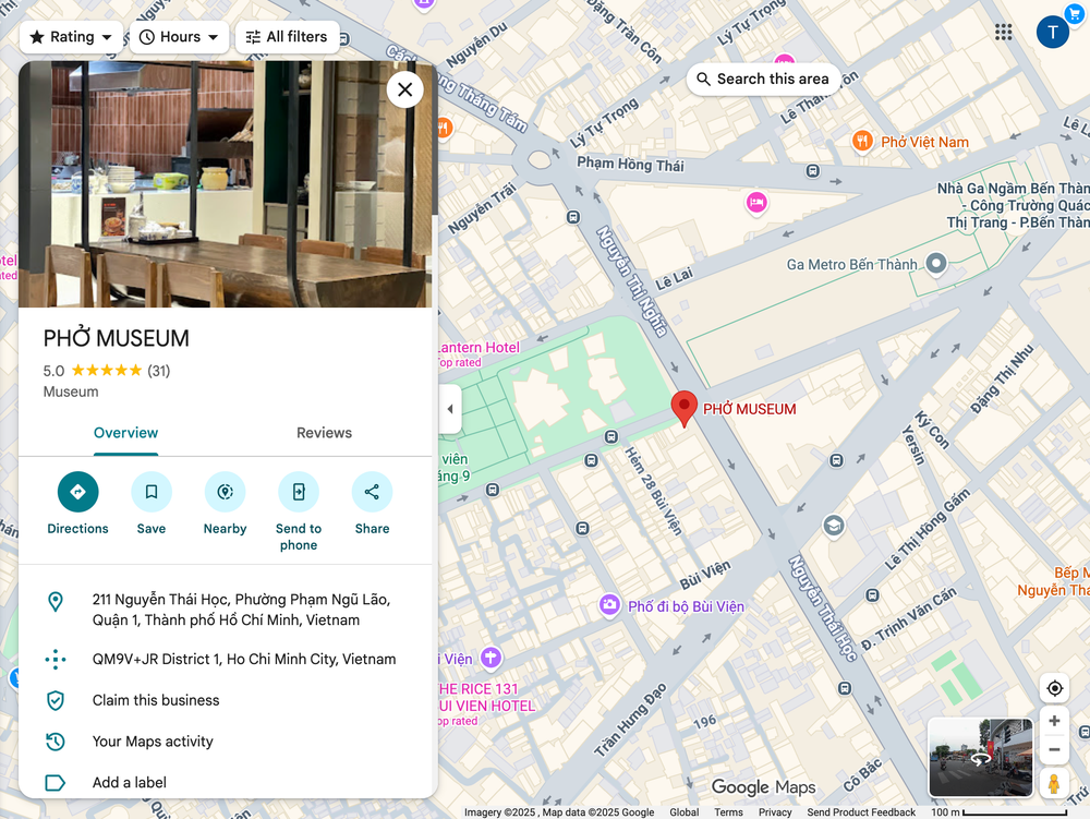 Bảo Tàng Phở TP.HCM 2026: Giá Vé, Địa Chỉ & Review Trải Nghiệm Từ A-Z
