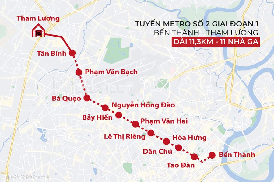 TP.HCM đóng giao lộ gần sân bay Tân Sơn Nhất để thi công ga metro: Người dân cần lưu ý gì? post image