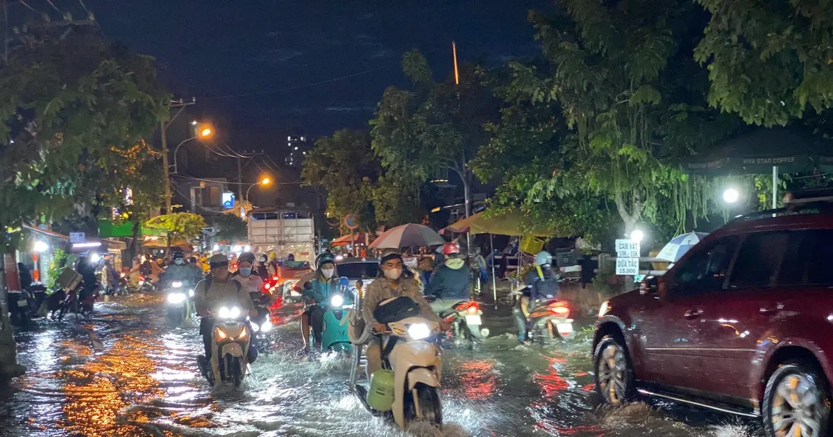 TP.HCM cảnh báo đỉnh triều ngày 5–6/12: 23 tuyến đường có nguy cơ ngập sâu