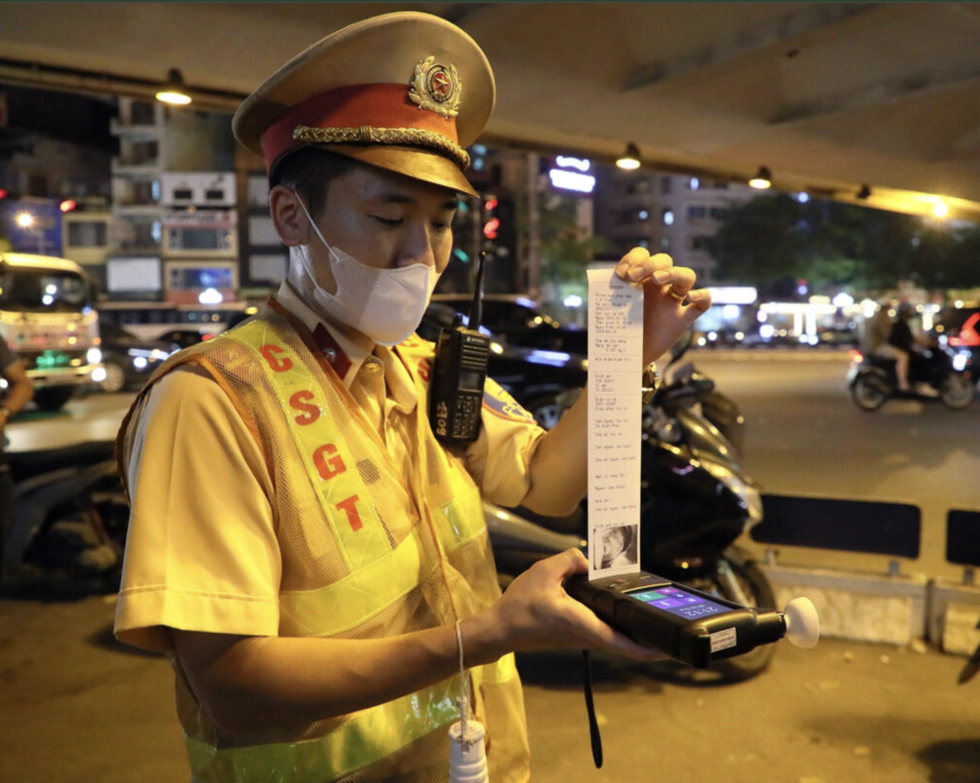 Xử Lý Vi Phạm Nồng Độ Cồn Từ Sáng Mùng 1 Tết 2026